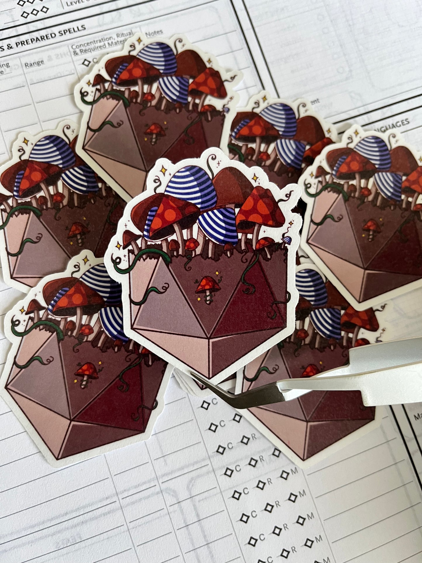 Critical Spore Die-Cut Sticker