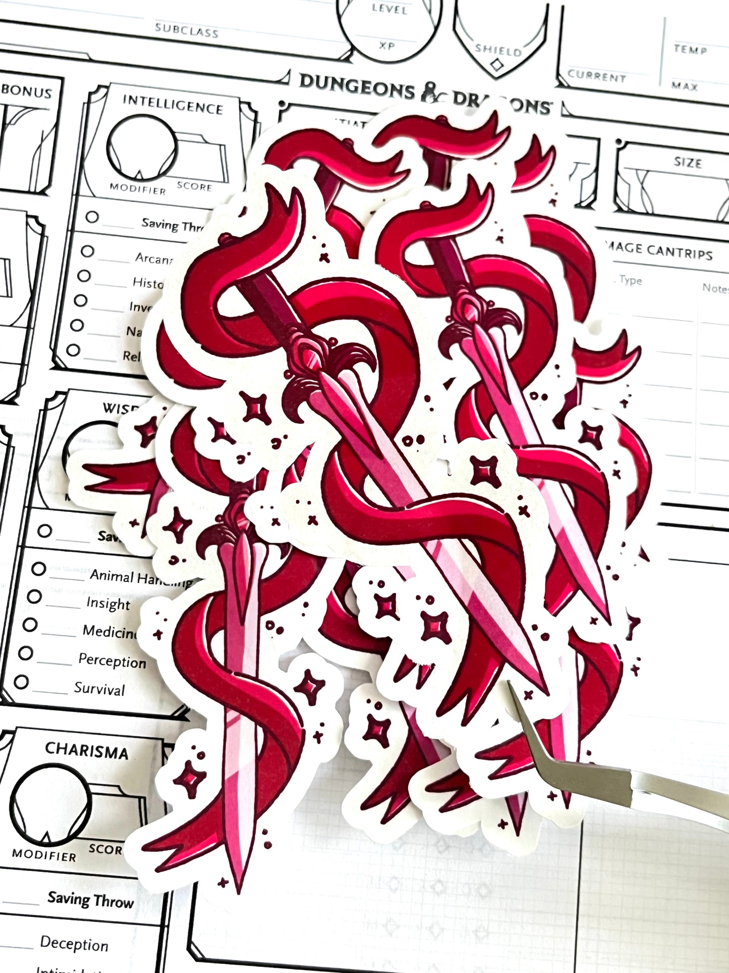 Sword of Hope Die-Cut Sticker